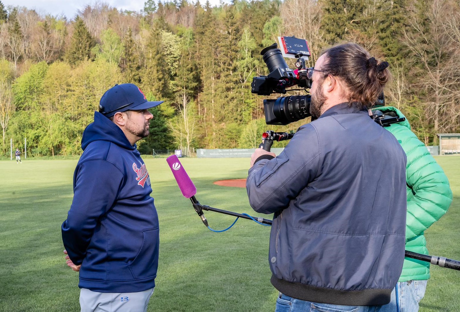 Gauting Indians im TV bei SAT1