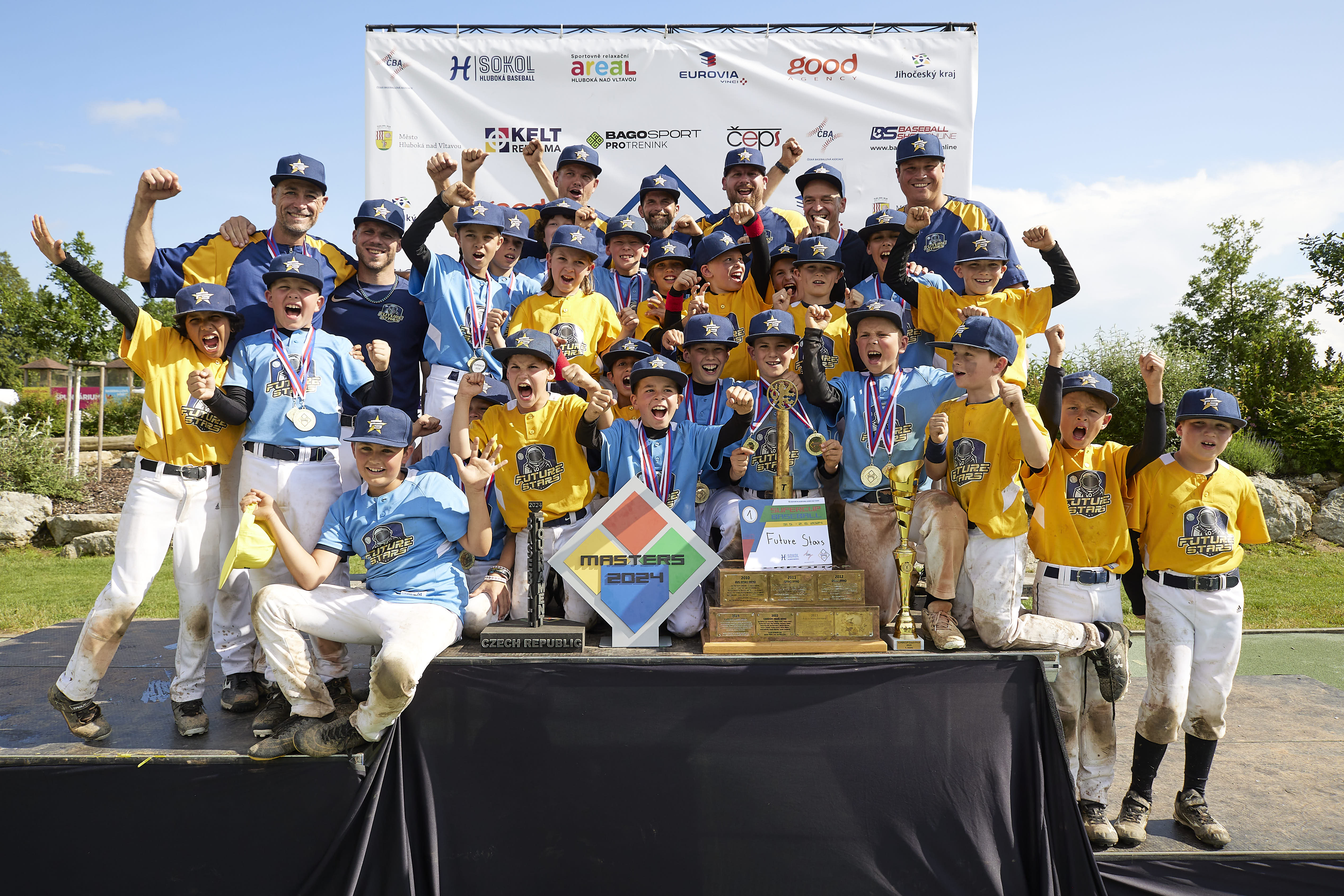 Fünf Indians beim SuperCup in Hluboká